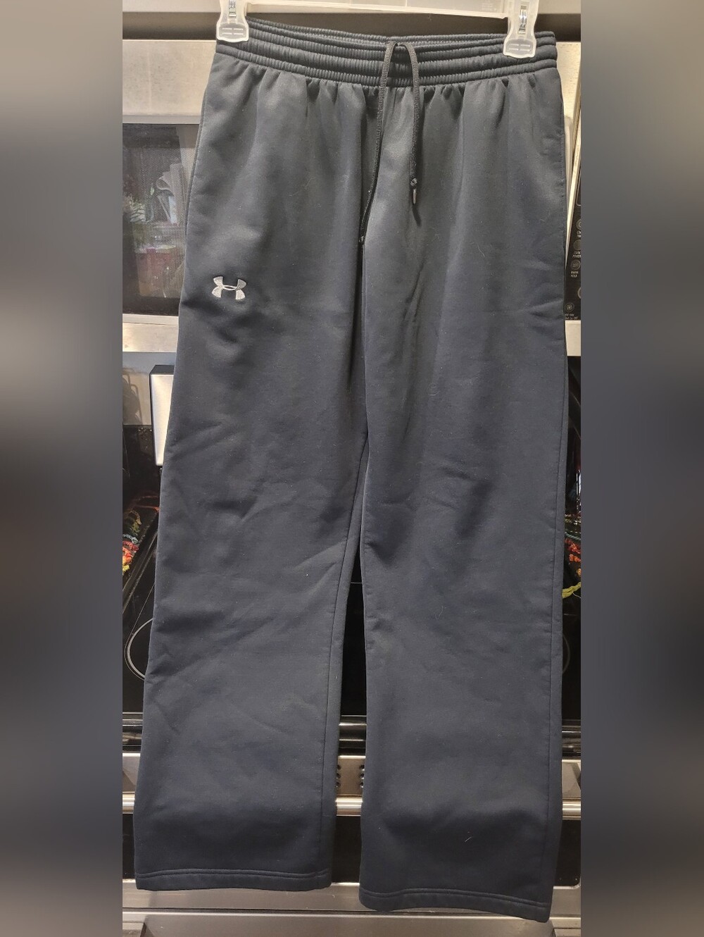 Under Armour Men's Black Jogger Sweatpants with Logo